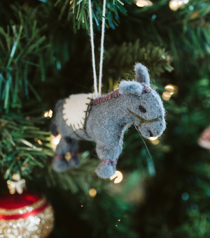 Eshek | Wool Handmade Donkey Ornament