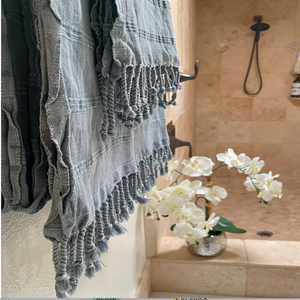 Kaya | Stonewashed Turkish Bath Towel