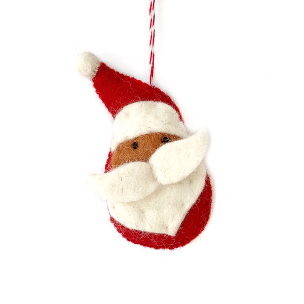 Load image into Gallery viewer, Santa | Wool Handmade Ornament
